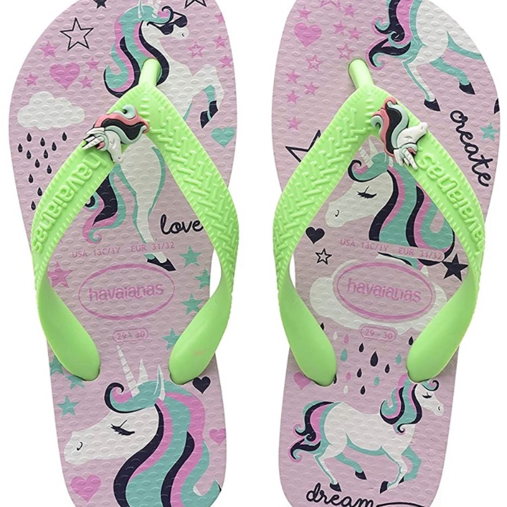Havaianas toddler girls flip flops size 9